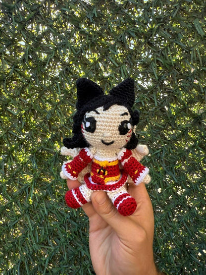 League of Legends Ahri Plushie, Ahri Crochet, Ahri Figure, Ahri 3D, League of Legends Gift, League of Legends Figure, Ahri Keychain, Lol