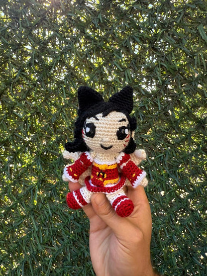 League of Legends Ahri Plushie, Ahri Crochet, Ahri Figure, Ahri 3D, League of Legends Gift, League of Legends Figure, Ahri Keychain, Lol
