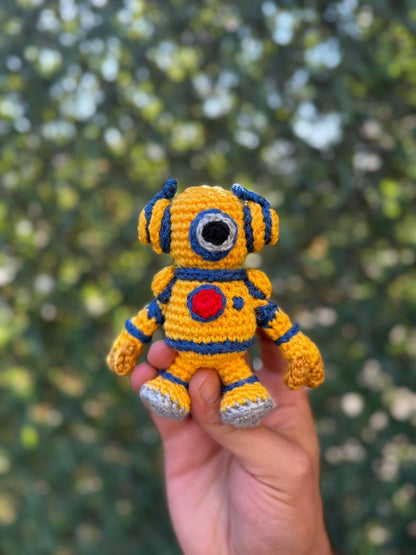 League of Legends Blitzcrank Plushie, Blitzcrank Crochet, Blitzcrank Figure, Blitzcrank 3D, Blitzcrank Keychain, LOL BC, Blitzcrank Gift