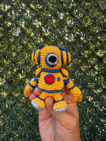 League of Legends Blitzcrank Plushie, Blitzcrank Crochet, Blitzcrank Figure, Blitzcrank 3D, Blitzcrank Keychain, LOL BC, Blitzcrank Gift