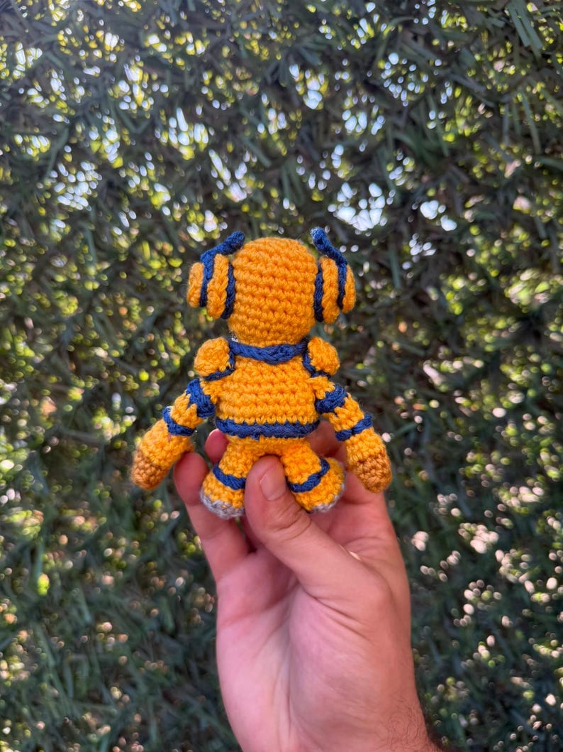 League of Legends Blitzcrank Plushie, Blitzcrank Crochet, Blitzcrank Figure, Blitzcrank 3D, Blitzcrank Keychain, LOL BC, Blitzcrank Gift