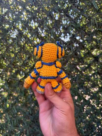 League of Legends Blitzcrank Plushie, Blitzcrank Crochet, Blitzcrank Figure, Blitzcrank 3D, Blitzcrank Keychain, LOL BC, Blitzcrank Gift