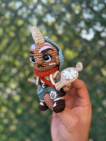 League of Legends Ekko Plushie, Ekko Crochet, Ekko Figure, Ekko 3D, League of Legends Gift, League of Legends Figure, Ekko Keychain, Lol
