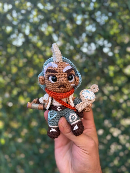 League of Legends Ekko Plushie, Ekko Crochet, Ekko Figure, Ekko 3D, League of Legends Gift, League of Legends Figure, Ekko Keychain, Lol