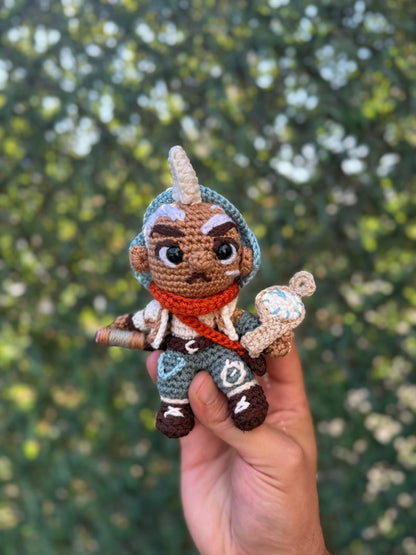League of Legends Ekko Plushie, Ekko Crochet, Ekko Figure, Ekko 3D, League of Legends Gift, League of Legends Figure, Ekko Keychain, Lol