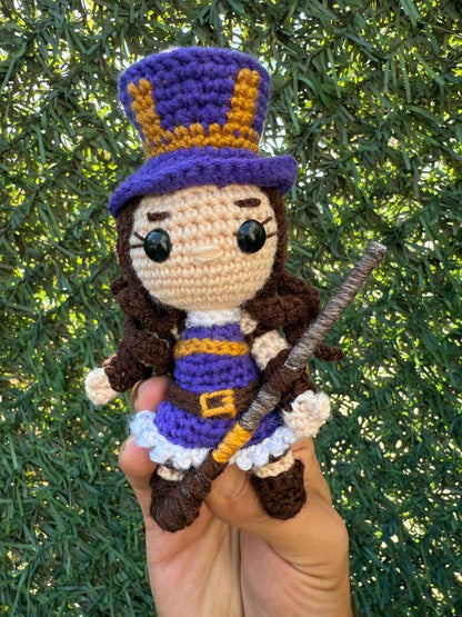 League of Legends Caitlyn Plushie, Caitlyn Crochet, Caitlyn Figure, Caitlyn 3D, League of Legends Gift, , Caitlyn Keychain, CaitlynAmigurumi