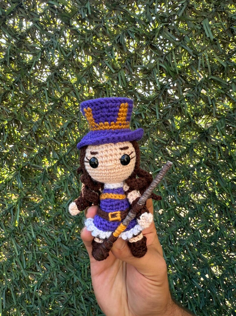 League of Legends Caitlyn Plushie, Caitlyn Crochet, Caitlyn Figure, Caitlyn 3D, League of Legends Gift, , Caitlyn Keychain, CaitlynAmigurumi