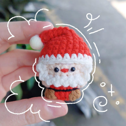 Crochet Christmas Ornaments: Handmade Santa and Snowman Decor