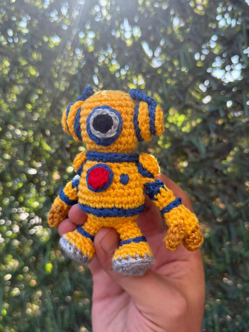 League of Legends Blitzcrank Plushie, Blitzcrank Crochet, Blitzcrank Figure, Blitzcrank 3D, Blitzcrank Keychain, LOL BC, Blitzcrank Gift