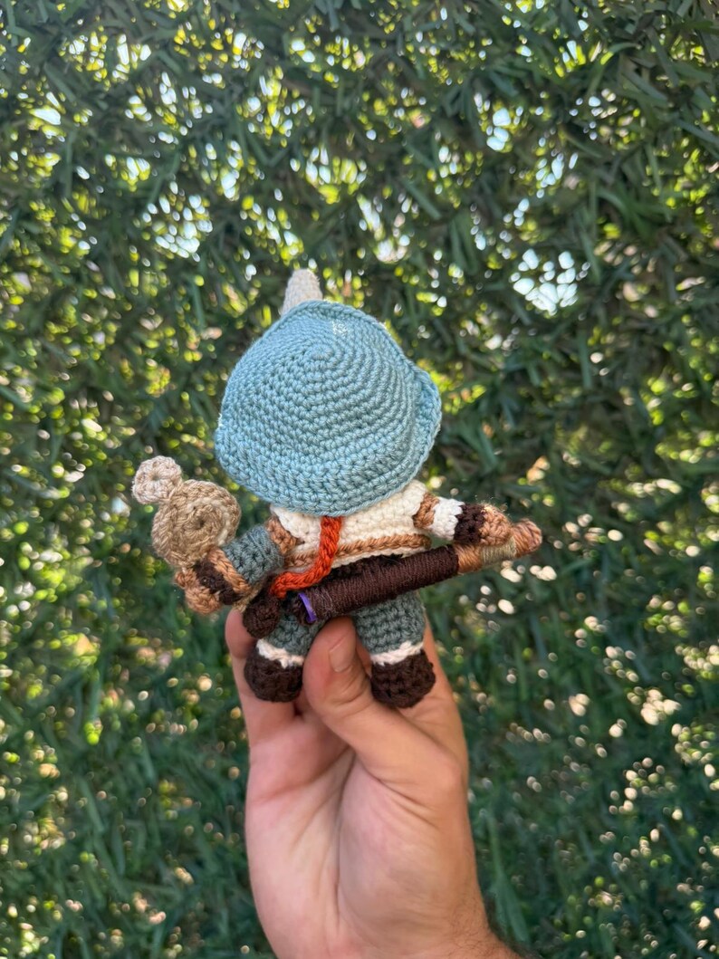 League of Legends Ekko Plushie, Ekko Crochet, Ekko Figure, Ekko 3D, League of Legends Gift, League of Legends Figure, Ekko Keychain, Lol