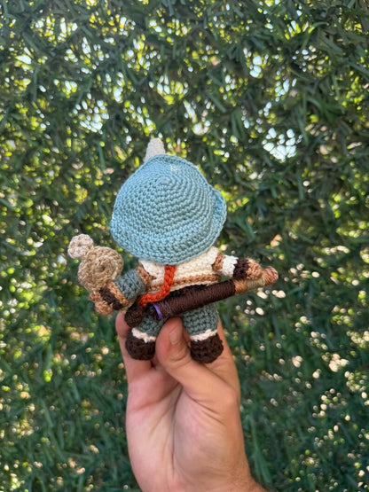 League of Legends Ekko Plushie, Ekko Crochet, Ekko Figure, Ekko 3D, League of Legends Gift, League of Legends Figure, Ekko Keychain, Lol