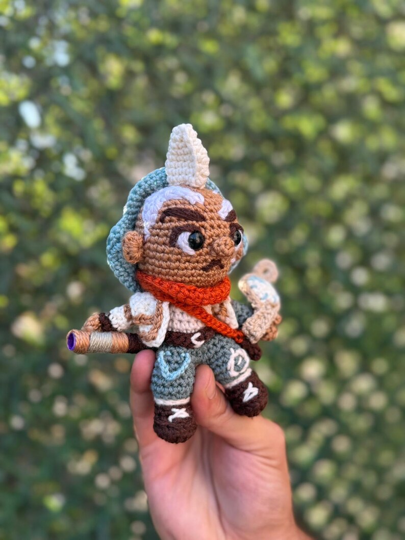 League of Legends Ekko Plushie, Ekko Crochet, Ekko Figure, Ekko 3D, League of Legends Gift, League of Legends Figure, Ekko Keychain, Lol