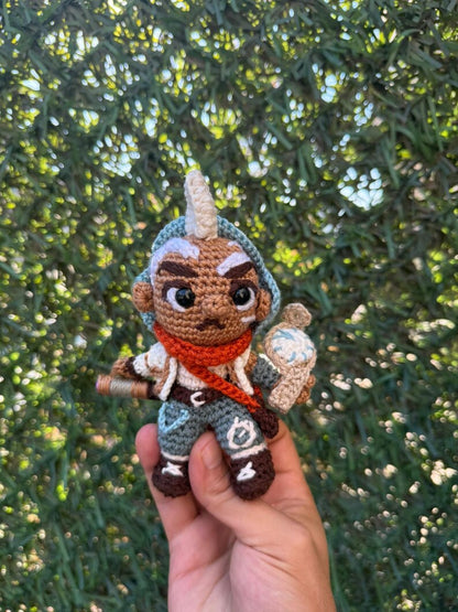 League of Legends Ekko Plushie, Ekko Crochet, Ekko Figure, Ekko 3D, League of Legends Gift, League of Legends Figure, Ekko Keychain, Lol