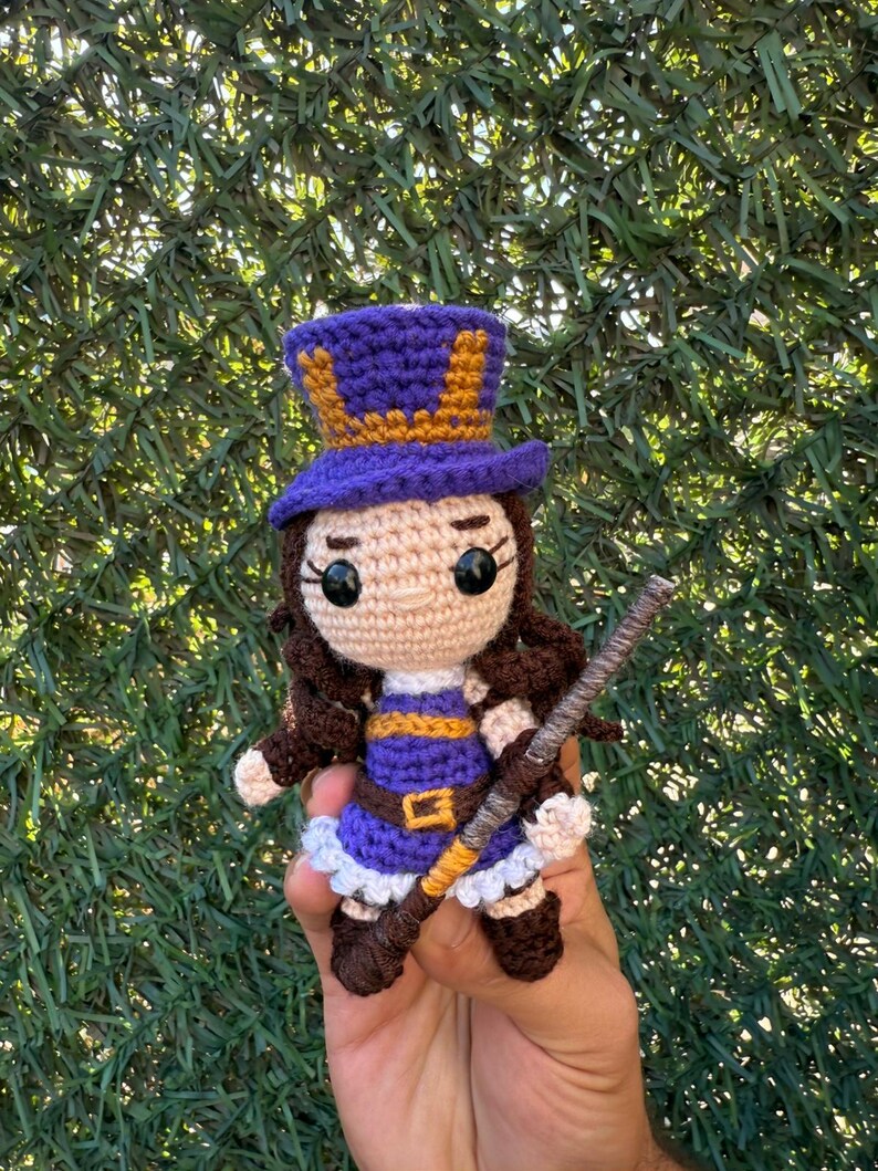 League of Legends Caitlyn Plushie, Caitlyn Crochet, Caitlyn Figure, Caitlyn 3D, League of Legends Gift, , Caitlyn Keychain, CaitlynAmigurumi