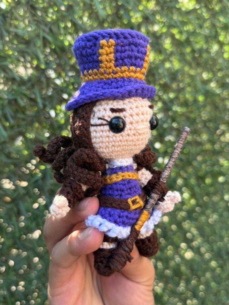 League of Legends Caitlyn Plushie, Caitlyn Crochet, Caitlyn Figure, Caitlyn 3D, League of Legends Gift, , Caitlyn Keychain, CaitlynAmigurumi