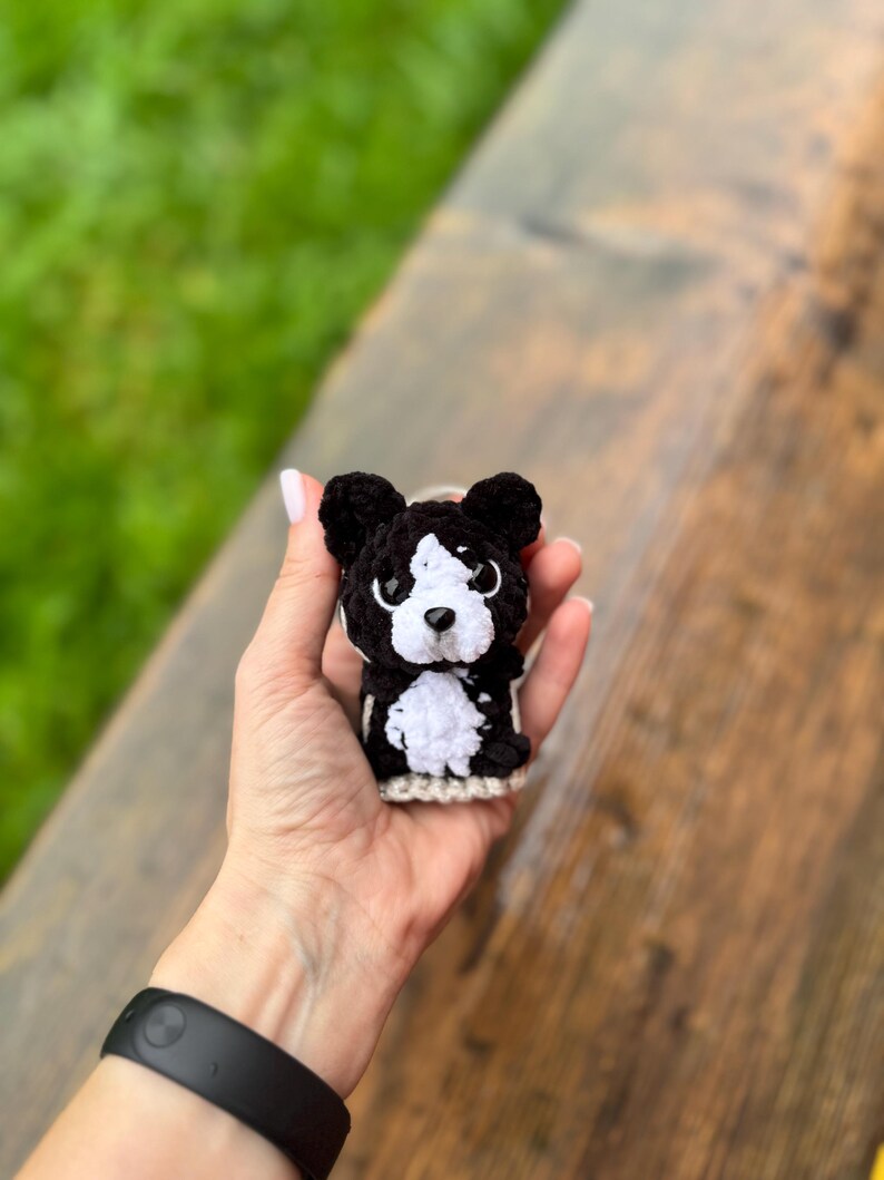 Car charms rear view mirror, Crochet mirror hanger Dog pug shepherd corgi malinois husky beagle Jack Russel Terrier Chihuahua car accessory