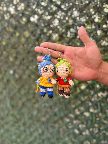 It Takes Two Cody & May Keychain, Cody May Crochet Figures, Cody May Plush, It Takes Two Car Charm, Car Accessories, Bag Charm, Couple Gift