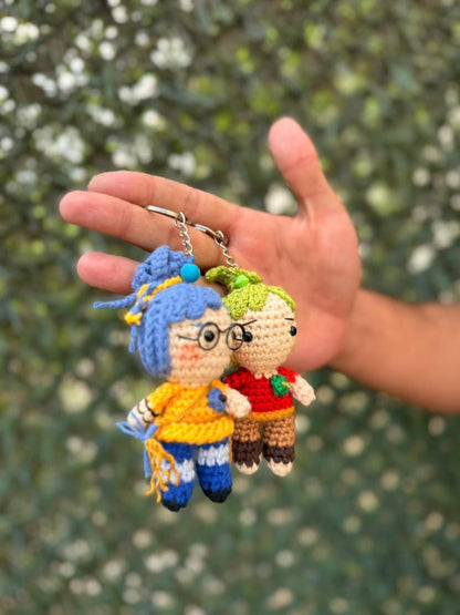 It Takes Two Cody & May Keychain, Cody May Crochet Figures, Cody May Plush, It Takes Two Car Charm, Car Accessories, Bag Charm, Couple Gift
