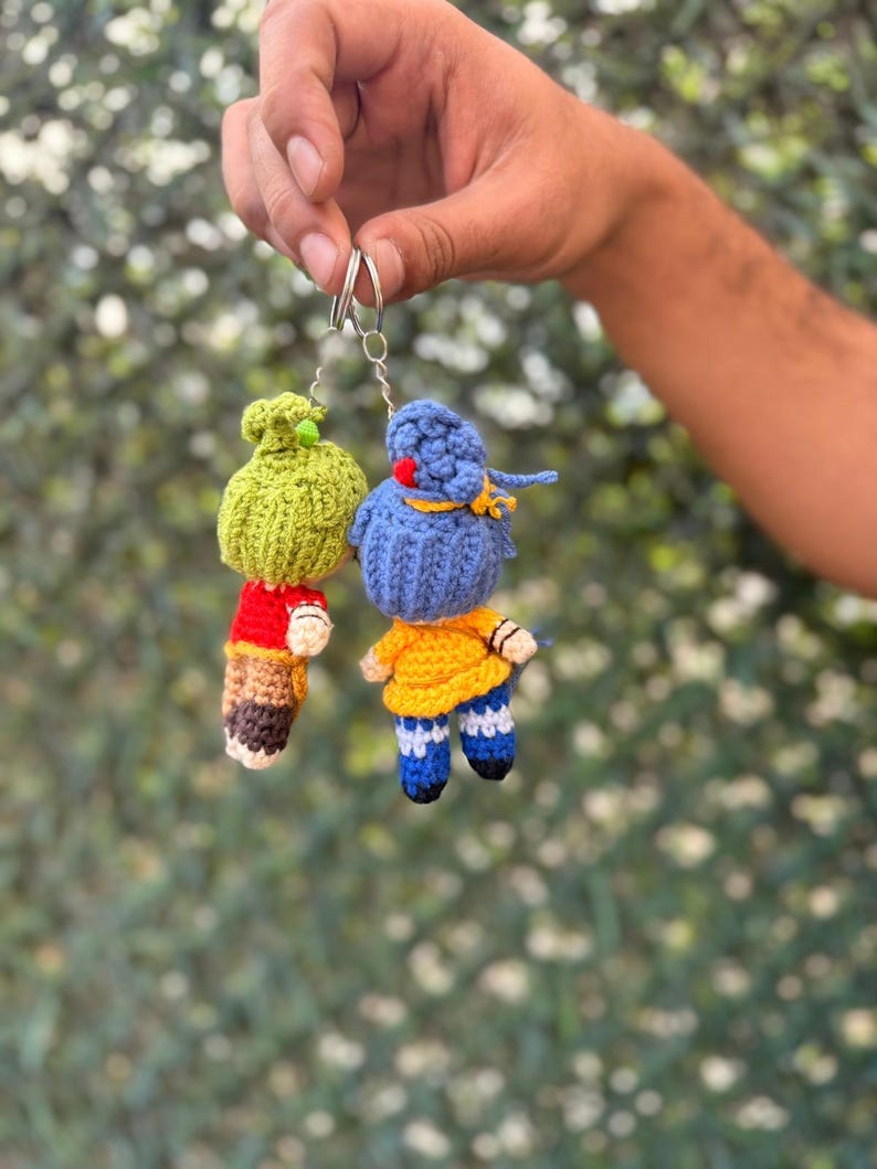 It Takes Two Cody & May Keychain, Cody May Crochet Figures, Cody May Plush, It Takes Two Car Charm, Car Accessories, Bag Charm, Couple Gift