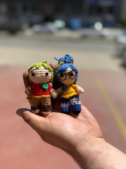 It Takes Two Cody & May Keychain, Cody May Crochet Figures, Cody May Plush, It Takes Two Car Charm, Car Accessories, Bag Charm, Couple Gift