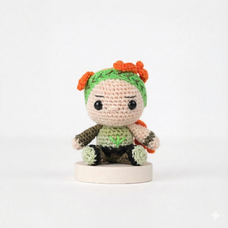 Handmade Valorant Skye Figure, Skye Plush Keychain, Skye Doll