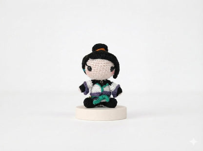Valorant Sage Keychain, Valorant Sage Plushie, Sage Doll, Amigurumi Sage, Valorant Characters, Sage Gift, Sage Crochet, Valorant Keychain