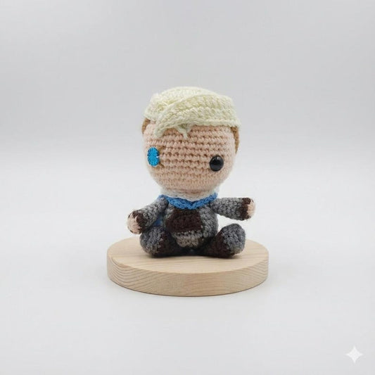 Valorant Sova Keychain, Valorant Sova Plushie, Valorant Sova Crochet Doll, Amigurumi Sova, Sova Figure, Sova Desk Figure