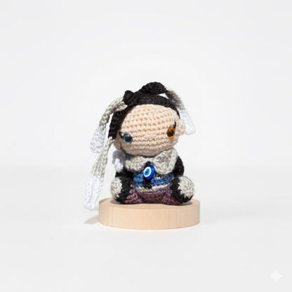 Amigurumi Valorant Fade Plush, Valorant Fade Keychain, Fade Doll, Amigurumi Fade, Valorant Character Fade, Fade Figure, Fade Computer Decor