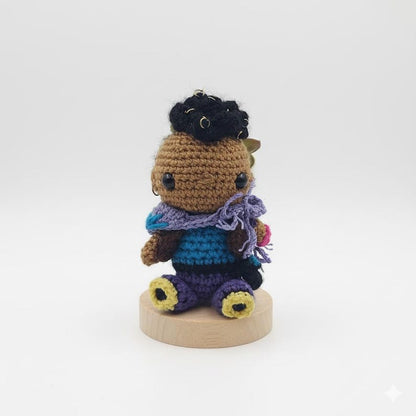 Crochet Valorant Astra Doll, Astra Plushie, Astra Keychain, Amigurumi Astra, Valorant Character Astra, Astra Figure, Astra Desk Figure