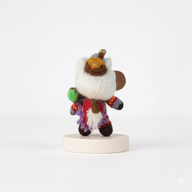 League of Legends Bard Amigurumi, League of Legends Bard Figure, League of Legends Keychain, Bard Keychain, League of Legends Plushie