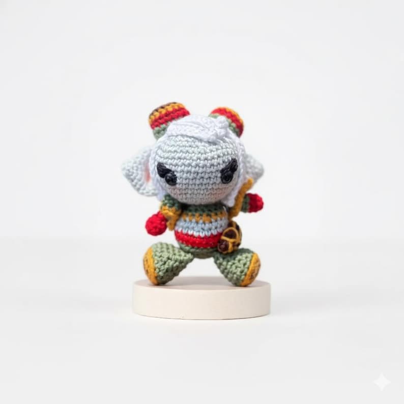 League of Legends Tristana Keychain, Tristana Plushie, Tristana Figure, Tristana 3D, League of Legends Gift, League of Legends Figure