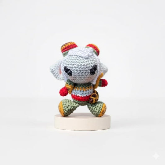 League of Legends Tristana Keychain, Tristana Plushie, Tristana Figure, Tristana 3D, League of Legends Gift, League of Legends Figure