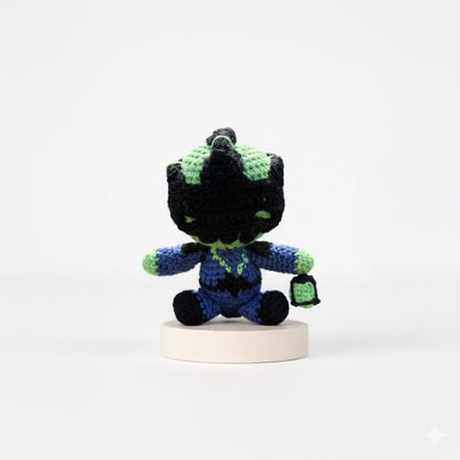 League of Legends Thresh Amigurumi Keychain, LOL, Thresh Plush, Thresh Figure, Thresh, League of Legends Figure, Amigurumi Plush Keychain