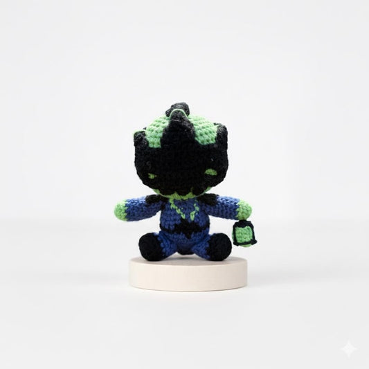 League of Legends Thresh Amigurumi Keychain, LOL, Thresh Plush, Thresh Figure, Thresh, League of Legends Figure, Amigurumi Plush Keychain