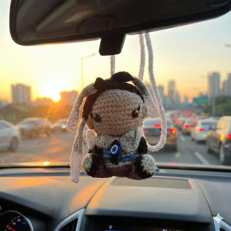 Valorant Plush Keychain, Jett, Reyna, Sage, Phoenix, Killjoy, Viper, Astra, Omen, Valorant Crochet, Raze, Sova, Yoru, Kayo, Astra, Gekko