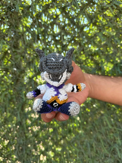 Valorant Vyse Amigurumi Keychain, Valorant Vyse Plush, Valorant Keychain, Valorant Plush, Valorant Fan Art, PlushKeychain,Vyse Car Accessory