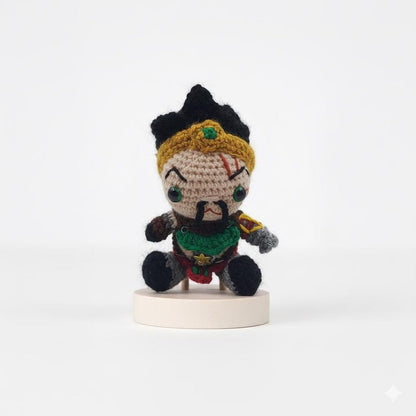 League Of Legends Draven, Crochet Draven Keychain, Amigurumi Draven, Draven Plushie, Draven Toy,, Draven Doll, Personalization