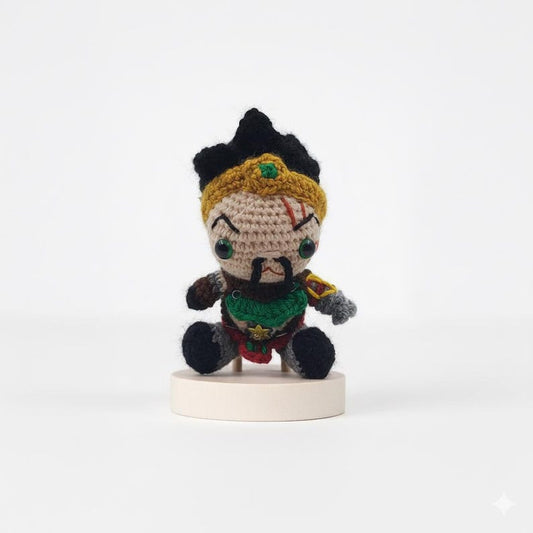 League Of Legends Draven, Crochet Draven Keychain, Amigurumi Draven, Draven Plushie, Draven Toy,, Draven Doll, Personalization