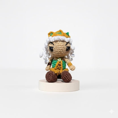 League Of Legends Qiyana, Qiyana Doll, Crochet Qiyana, Qiyana Figure, Qiyana Toy, Amigurumi Qiyana, Qiyana, LOL, Game Toy, Qiyana Plushie