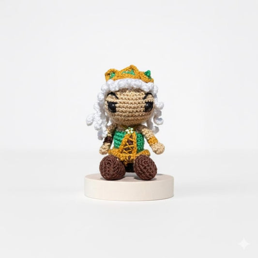 League Of Legends Qiyana, Qiyana Doll, Crochet Qiyana, Qiyana Figure, Qiyana Toy, Amigurumi Qiyana, Qiyana, LOL, Game Toy, Qiyana Plushie