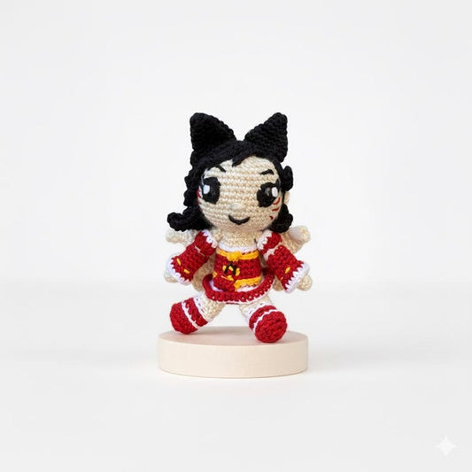 League of Legends Ahri Plushie, Ahri Crochet, Ahri Figure, Ahri 3D, League of Legends Gift, League of Legends Figure, Ahri Keychain, Lol