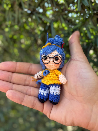 It Takes Two Amigurumi ,Couple Gift,PS5 Setup Decor, Cody & May Keychain Plushie, Co-op Gamer Couple Crochet Gift, Car Accessory