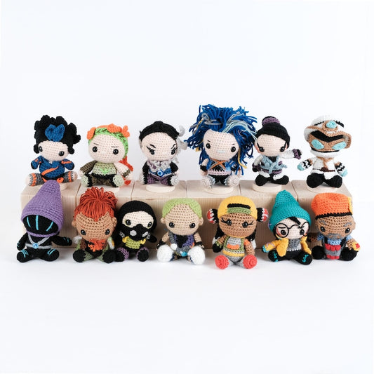 Valorant Plush Keychain, Jett, Reyna, Sage, Phoenix, Killjoy, Viper, Astra, Omen, Valorant Crochet, Raze, Sova, Yoru, Kayo, Astra, Gekko