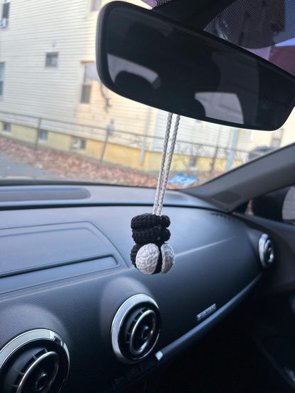 Crochet Spider Car Hanging, Cute Hero Hanging From Mirror, Spider Decoration, Spider Amigurumi, Plush Spider Car Charm, Gifts For Him Her
