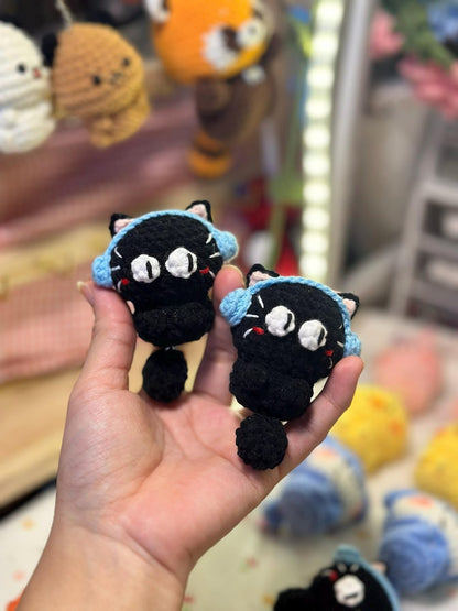 Cute Crochet Animal Keychains, Crochet Keychain, Handmade Amigurumi Plush Bag Charms, Tiny Stuffed Animal Gifts, Friend Gift, Birthday gift