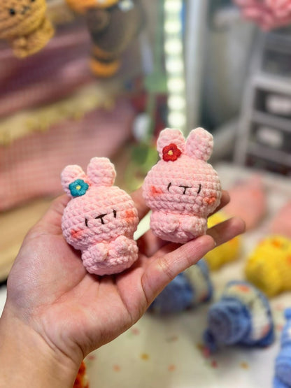 Cute Crochet Animal Keychains, Crochet Keychain, Handmade Amigurumi Plush Bag Charms, Tiny Stuffed Animal Gifts, Friend Gift, Birthday gift