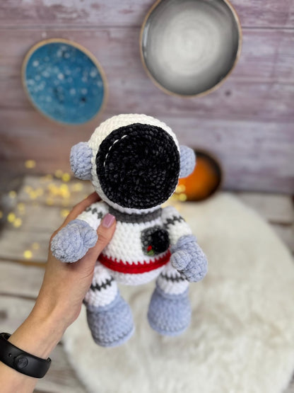 Crochet Astronaut Decor, Space Lover Gift, Space Decor