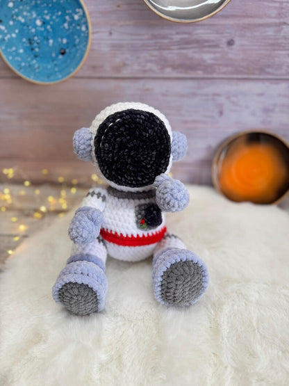 Crochet Astronaut Decor, Space Lover Gift, Space Decor