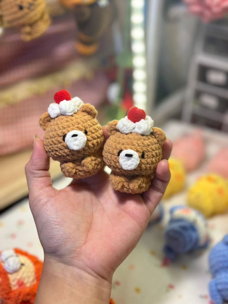Cute Crochet Animal Keychains, Crochet Keychain, Handmade Amigurumi Plush Bag Charms, Tiny Stuffed Animal Gifts, Friend Gift, Birthday gift