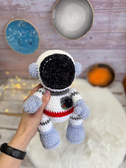 Crochet Astronaut Decor, Space Lover Gift, Space Decor